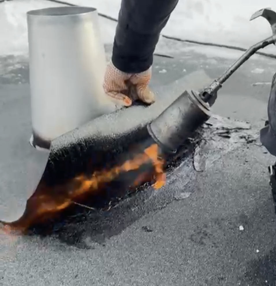 Industrial roof replacement